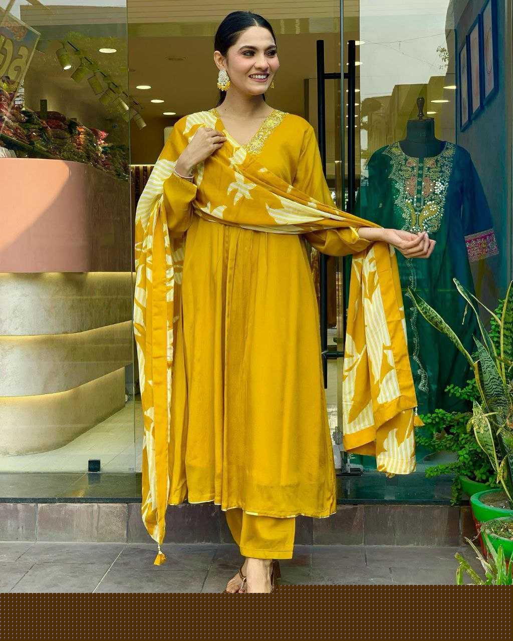 Chinon Silk Kurti - MYLUXURY LANE ENTERPRISE